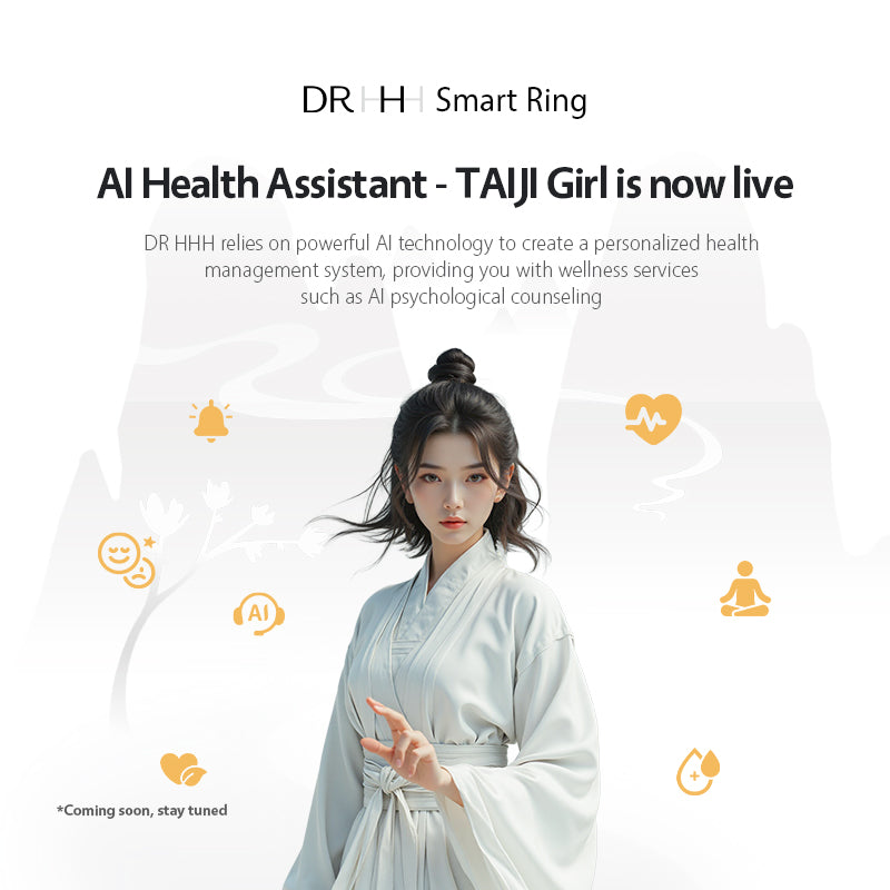 DR H Smart Ring Day & Night Series TAIJI Smart Ring