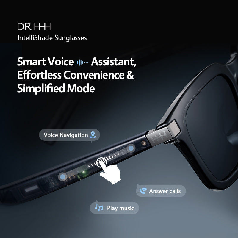 DR H Smart Sunglasses & Smoky Grey