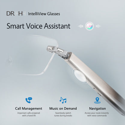 DR HHH AI Bluetooth Call Business Smart  Glasses IntelliView glasses
