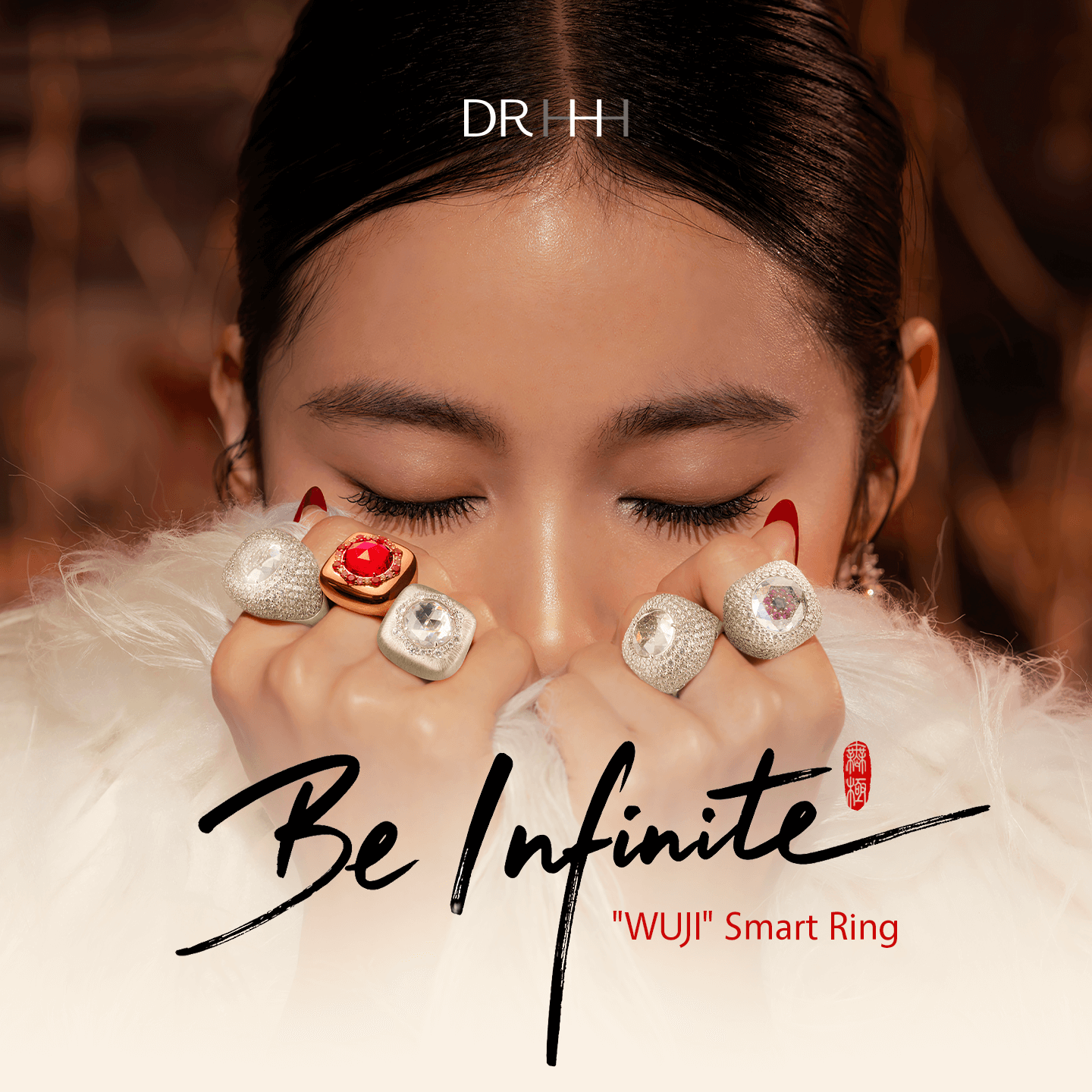 DR HHH WUJI Smart Ring 24/7 monitoring with multi-dimensional health tracking