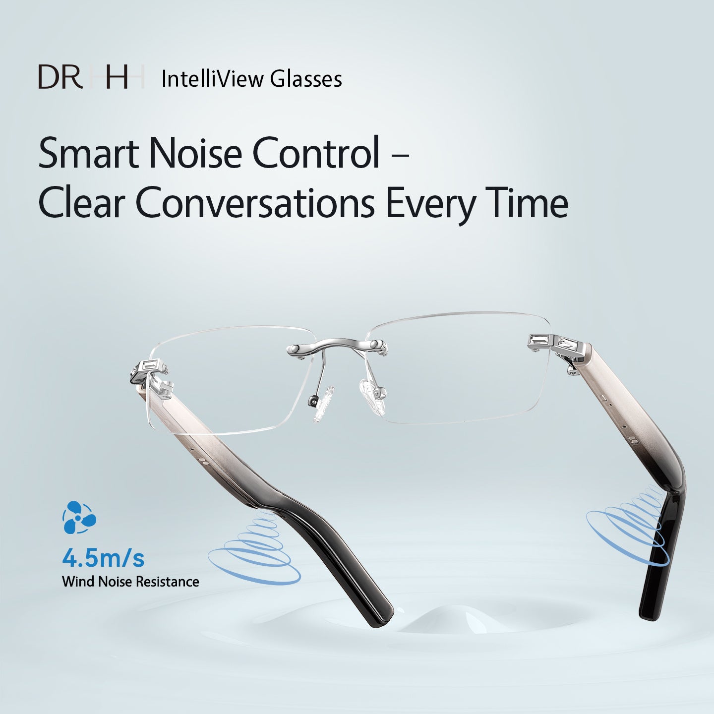 DR HHH AI Bluetooth Call Business Smart  Glasses IntelliView glasses