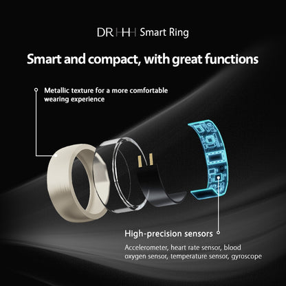 DR H Smart Ring Day & Night Series TAIJI Smart Ring